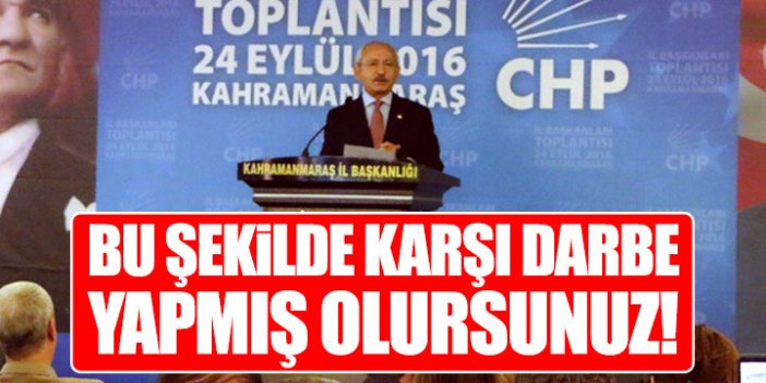 Kılıçdaroğlu KHK'ları eleştirdi