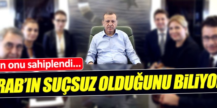 Erdoğan: Reza Zarrab suçsuz