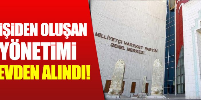 MHP Genel Merkezi Aydın teşkilatını kapattı