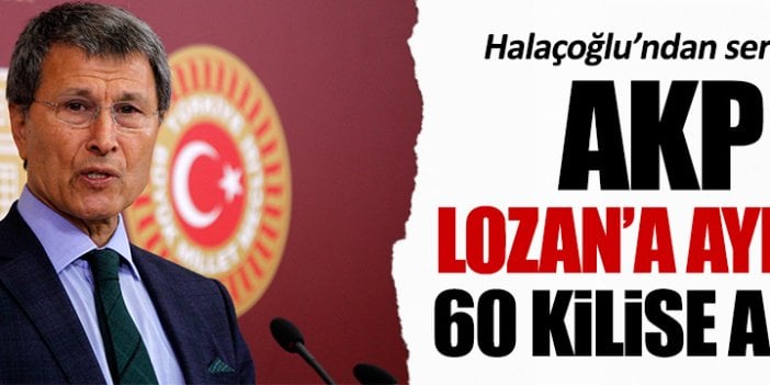 Yusuf Halaçoğlu'ndan Erdoğan'a 'Lozan' dersi