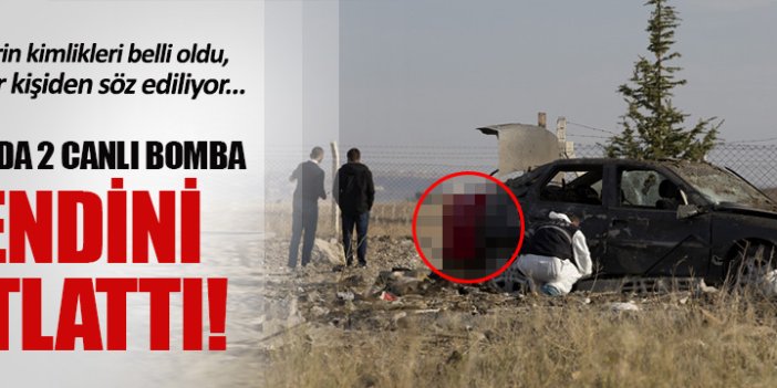 Ankara'da iki canlı bomba kendini patlattı
