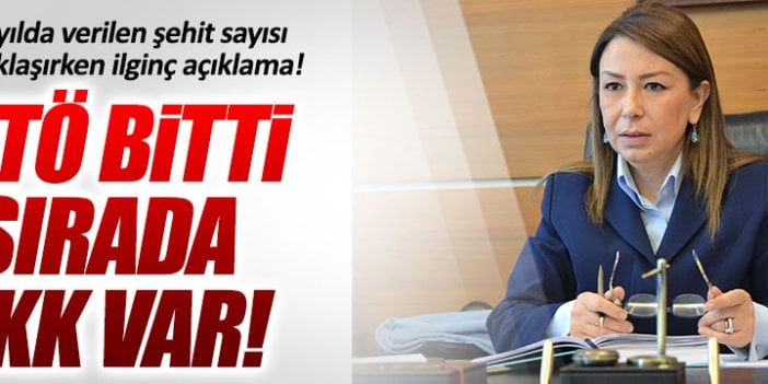 AKP'li Öznur Çalık'tan ilginç açıklama