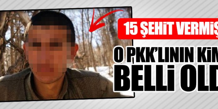 İşte Şemdinli’deki hain saldırıyı yapan PKK'lı