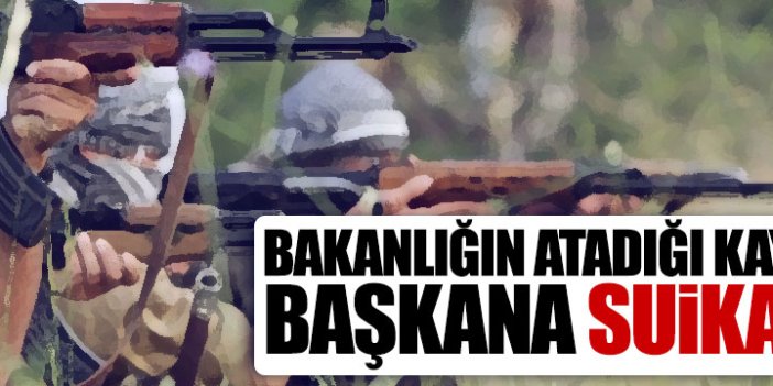 Belediye Meclis üyesi muhtara PKK saldırısı