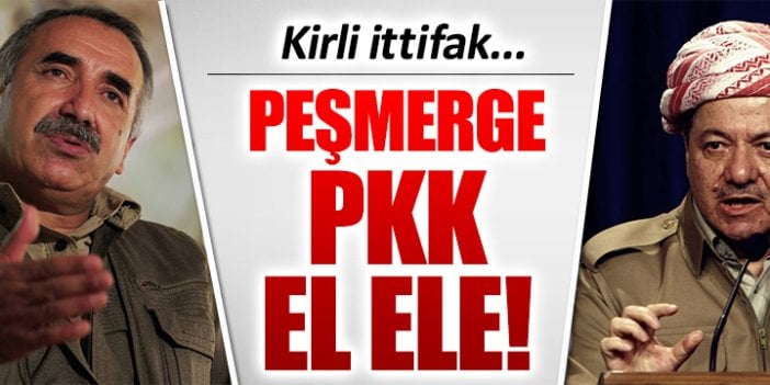 Peşmerge Barzani ile PKK arasında kirli ittifak