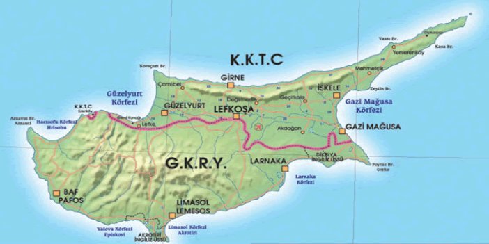 Kıbrıs görüşmelerinde haritalar sunuldu
