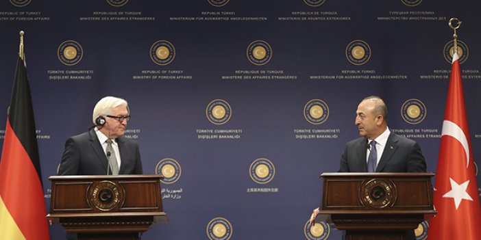 Almanya Dışişleri Bakanı Çavuşoğlu ile görüştü