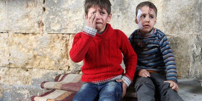 Halep’te son 2 yılın en yoğun bombardımanı