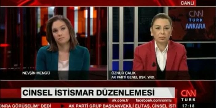 Nevşin Mengü'den AKP'li Çalık'a şok soru: "13 yaşındaki kızın birinin koynuna sokulması normal mi?"