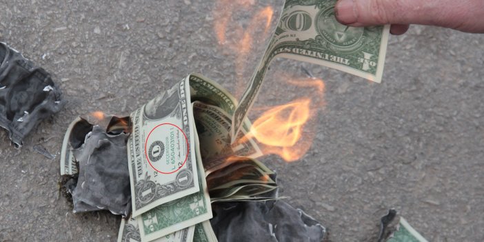 Sahte 'Dolar'la protesto
