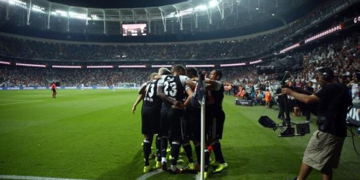 Beşiktaş'tan anlamlı maç