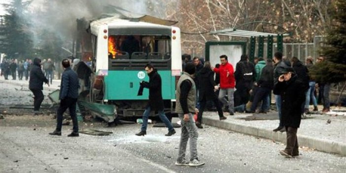 Kayseri'de bombalı saldırı