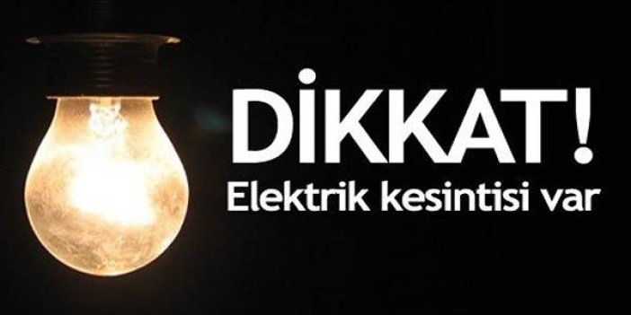 İstanbul'un 19 ilçesinde elektrik kesintisi