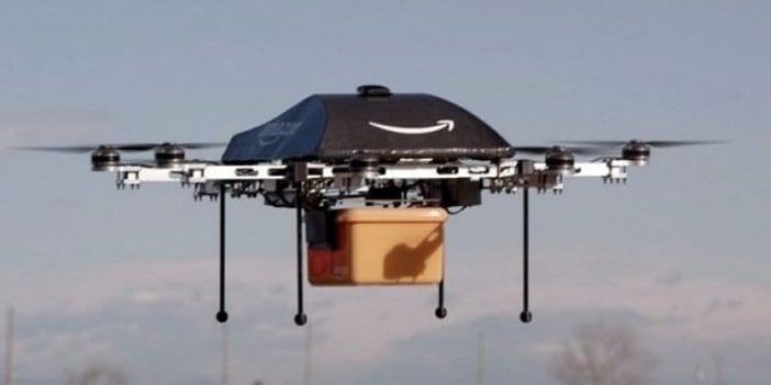 Amazon'dan uçan depo projesi