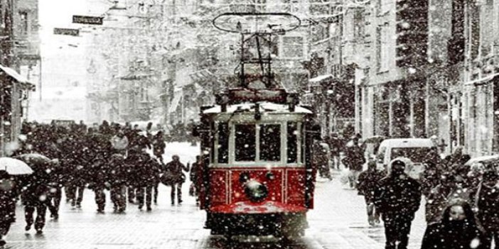 İstanbul'a kar yağışı uyarısı