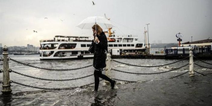 Meteoroloji'den sağanak yağış uyarısı