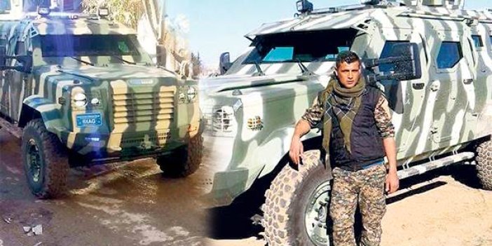 Pentagon'dan 'PYD/PKK'ya zırhlı araç' itirafı