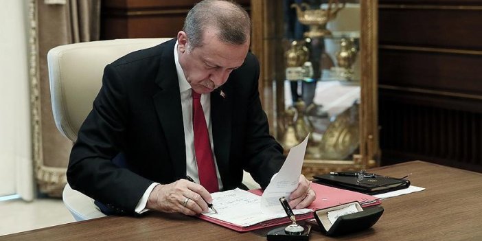 Erdoğan başkanlık anayasasını onayladı
