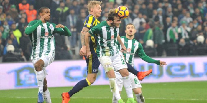Bursaspor 1-1 Fenerbahçe / Maç Özeti
