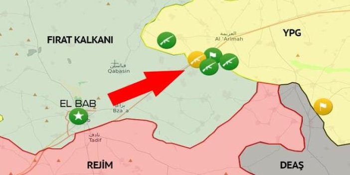 ÖSO ve YPG Menbiç’te çatışıyor