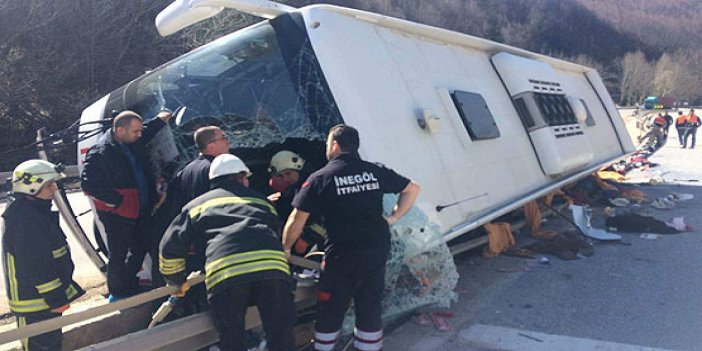 Kadın işçileri taşıyan otobüs kaza yaptı: 7 ölü