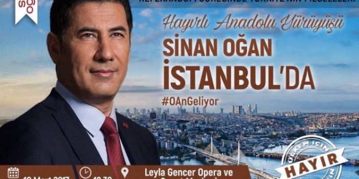 Oğan, İstanbul'dan 'hayır' diyecek