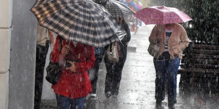 Meteoroloji'den kuvvetli yağış uyarısı