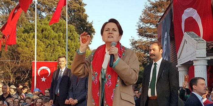 Akşener: Bahçeli'ye milliyetçiler olarak Kerkük'ü soruyoruz