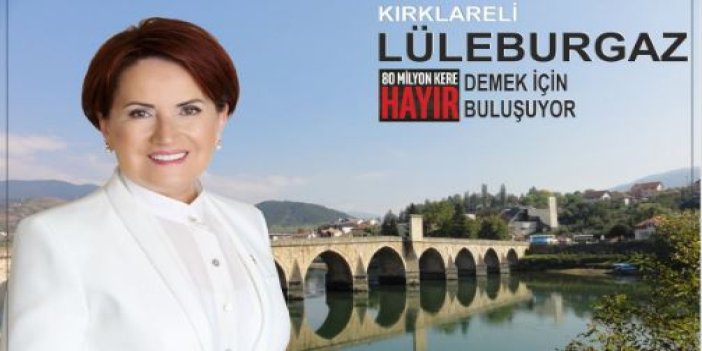 Akşener, Kırklareli'nden seslenecek