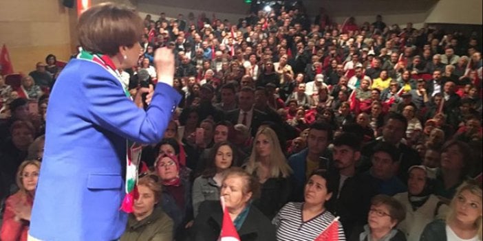 Akşener'in üzerine salonu kilitlediler, kepenkleri indirdiler!