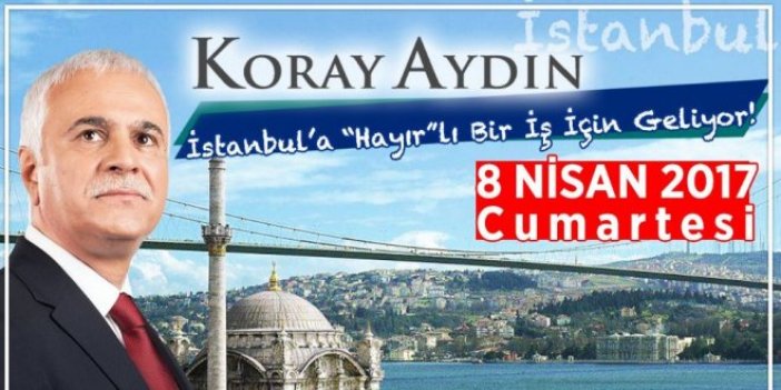 Aydın, İstanbul'dan 'hayır' diyecek