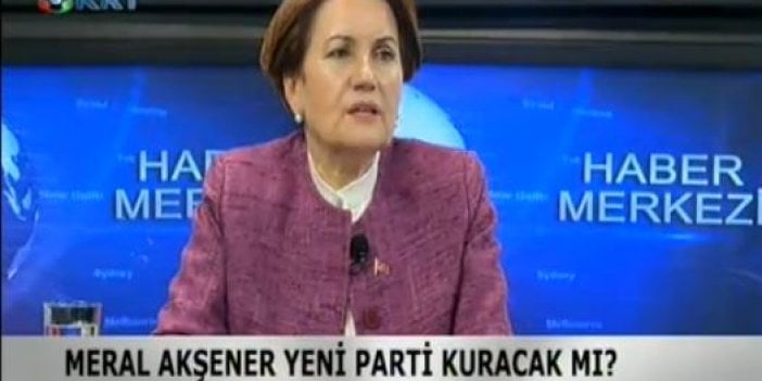 Meral Akşener yeni parti kuracak mı?