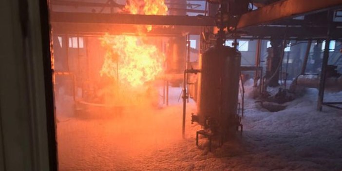 Tekirdağ'da tekstil fabrikasında patlama