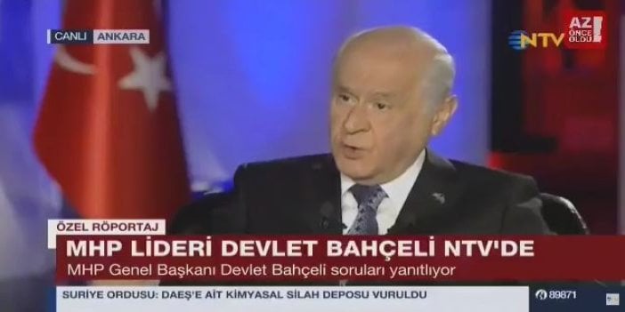 Devlet Bahçeli'den 'hayır' çağrısı