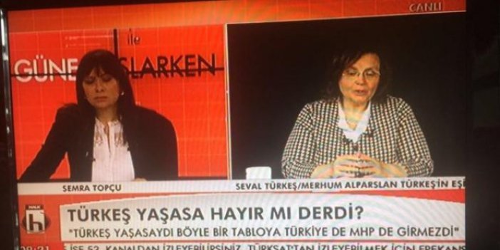 Türkeş'in eşi Seval Türkeş'den 'hayır' açıklaması