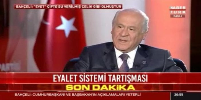 Bahçeli: Ülkücüler beni anlamıyor