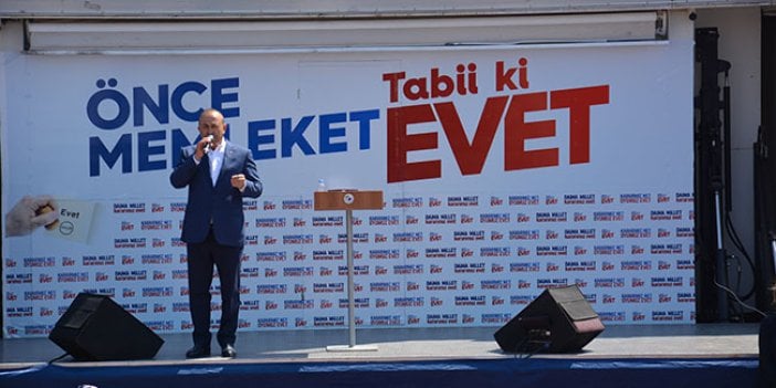 Çavuşoğlu'ndan 'hayır'cı Ülkücülere: Bahçeli'yle hesabınızı sonra görürsünüz