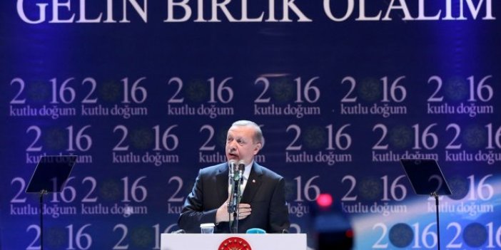 Erdoğan: Birileri varsın diktatör desin!