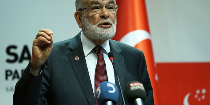 Saadet Partisi lideri Karamollaoğlu'ndan AKP'ye sert tepki