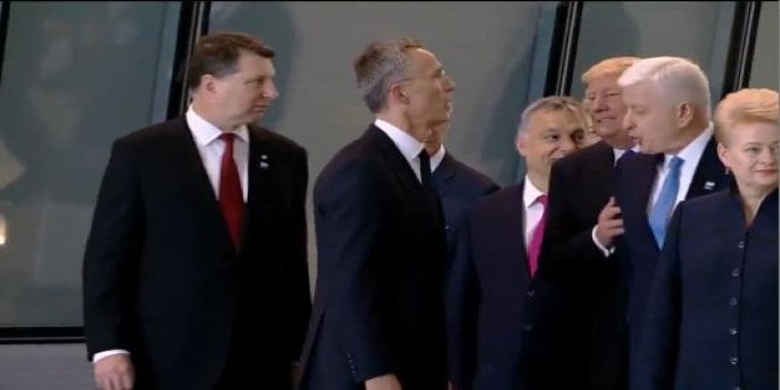 Trump, Karadağ Başbakanı'nı itti!