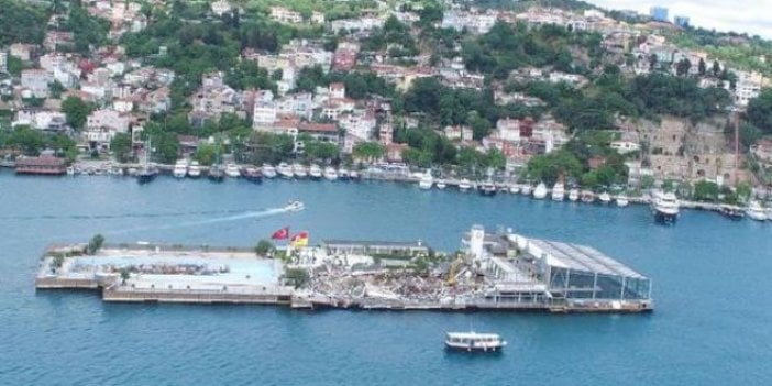 Galatasaray Adası'na cami yapılıyor