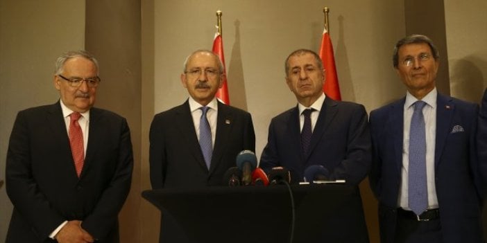 Kılıçdaroğlu ve Özdağ ile iftarda buluştu