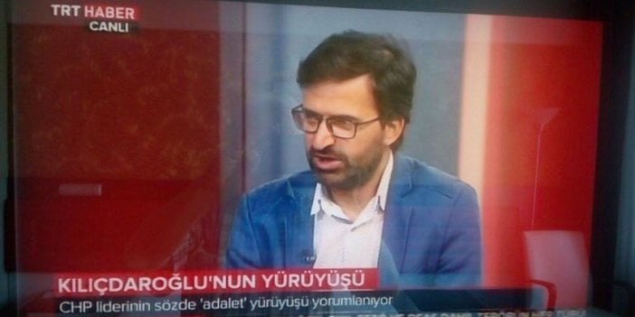 TRT'nin Adalet Yürüyüşü başlığı isyan ettirdi