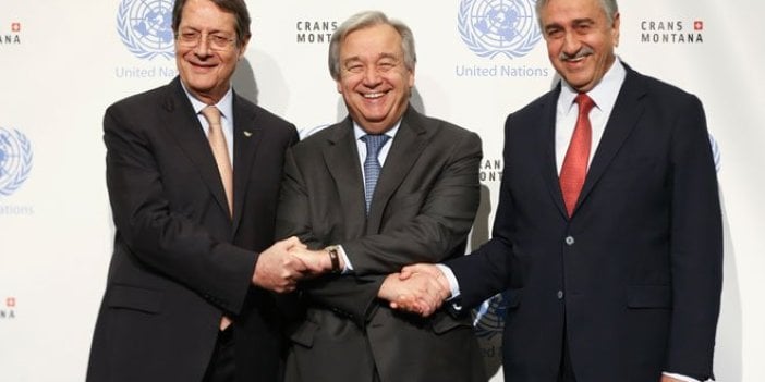 Kıbrıs Konferansı'nda partilerden Guterres'e "Dön" çağrısı