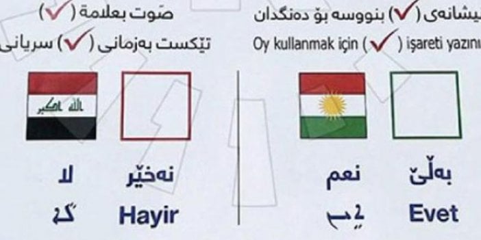 Barzani 'bağımsızlığa' hazırlanıyor... Pusulalar bile basıldı!