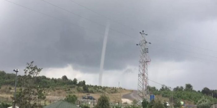 İstanbul'da yağmur 'hortum'la geldi