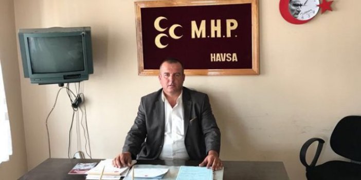 Görevdeki Başkan MHP'den istifa etti
