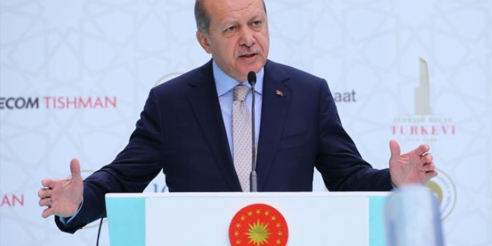 Erdoğan: "Biz paramızla silah alamazken..."