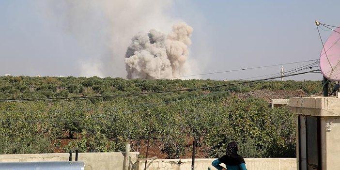 İdlib'e hava saldırıları sürüyor