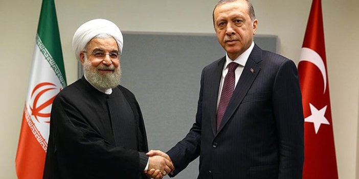 Erdoğan, Ruhani ile görüştü